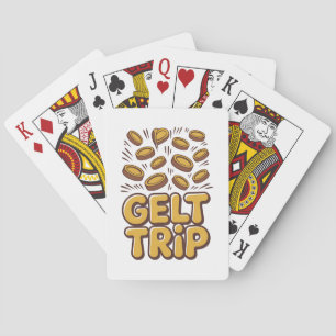 Baraja De Cartas El viaje de gelt es gracioso Hanukkah judío judío