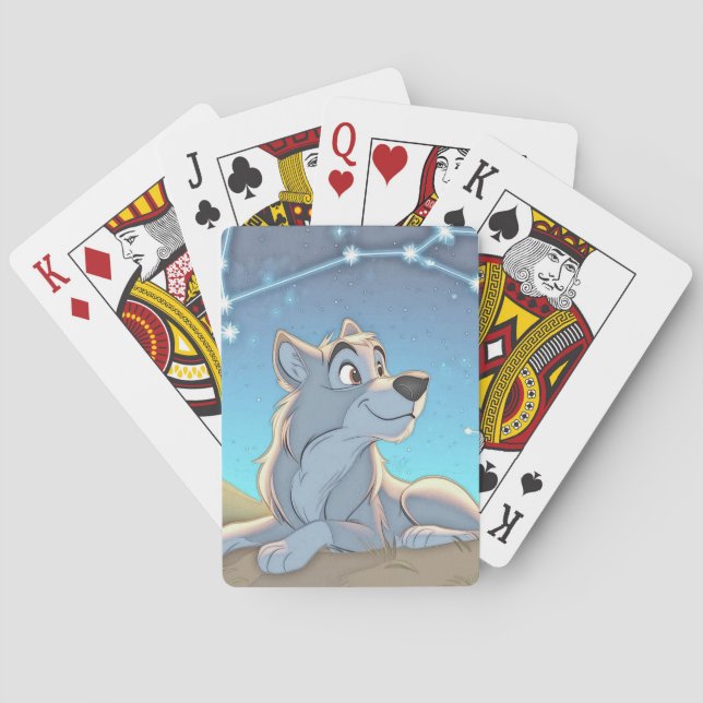 Baraja De Cartas El vigilante celeste (Reverso)