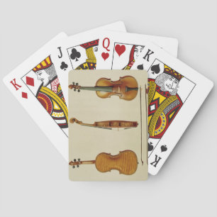 Baraja De Cartas El violín Hellier hecho por Antonio Stradivarius (