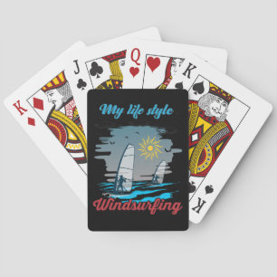 Baraja De Cartas El Windsurf es mi estilo de vida