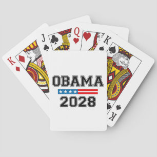 Baraja De Cartas Elección por la Democracia 2028 de Obama Estados U