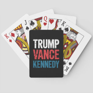 Baraja De Cartas Elección Trump Vance Kennedy 2024