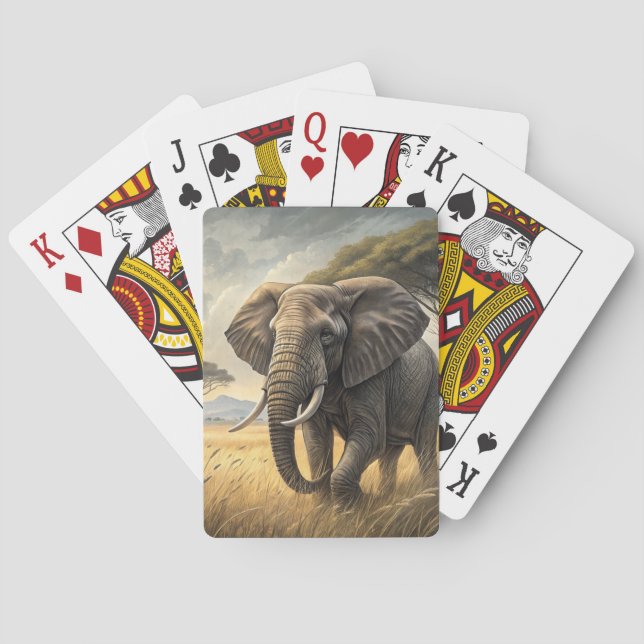 Baraja De Cartas Elefante (Reverso)
