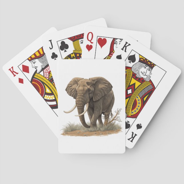 Baraja De Cartas Elefante (Reverso)