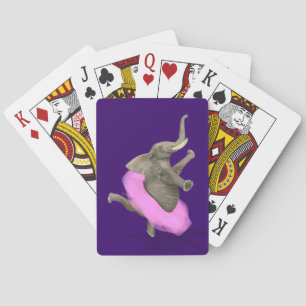 Baraja De Cartas Elefante de ballet en punta
