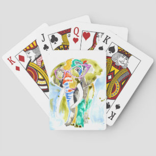 Baraja De Cartas Elefante de pantalones inteligentes