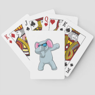 Baraja De Cartas Elefante en Hip Hop Dance Dab