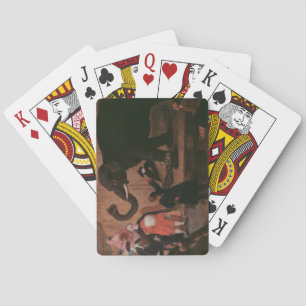 Baraja De Cartas Elefante en Venecia (aceite sobre lienzo)