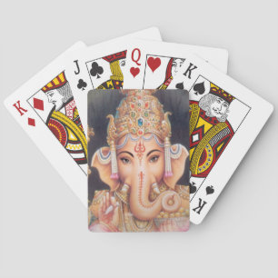 Baraja De Cartas Elefante hindú Ganesha