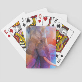 BARAJA DE CARTAS ELEFANTE RECORDANDO AGUAS SAGRADAS