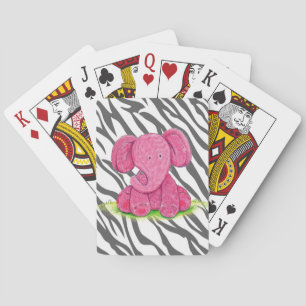 Baraja De Cartas Elefante rosa