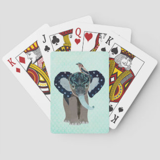 BARAJA DE CARTAS ELEFANTE Y AVE DE BONITO