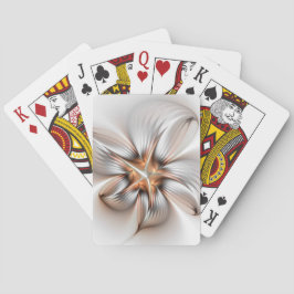 Baraja De Cartas Elegancia floral modernidad Resumen arte fractal