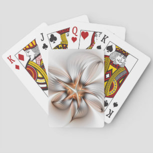 Baraja De Cartas Elegancia floral modernidad Resumen arte fractal
