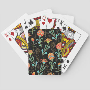Baraja De Cartas Elegancia floral oriental sin inconvenientes