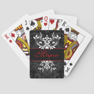 Baraja De Cartas Elegancia oscura modificada para requisitos