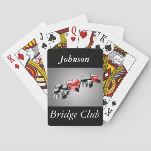 Baraja De Cartas Elegante Bridge Poker Canasta se adapta al Persona