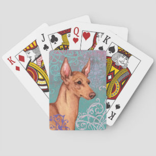 Baraja De Cartas Elegante Cirneco dell'Etna