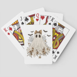 Baraja De Cartas Elegante fantasma de encaje con reverencia | Fanta