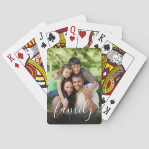 Baraja De Cartas Elegante fuente moderna para familia