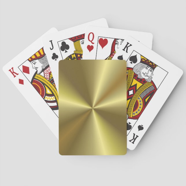 Baraja De Cartas Elegante glamur moderno con aspecto de Personaliza (Reverso)