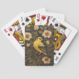 Baraja De Cartas Elegante Goldfinch americano