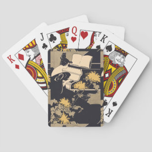 Baraja De Cartas Elegante jugador de piano