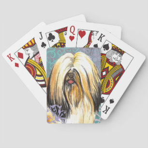 Baraja De Cartas Elegante Lhasa Apso