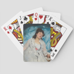 Baraja De Cartas Elegante mujer francesa durmiente (dulce reposo)