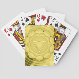 Baraja De Cartas Elegante oro Chakra Zen Yoga Meditación Espiritual