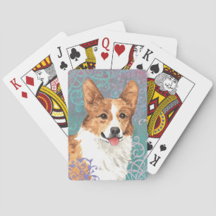 Baraja De Cartas Elegante Pembroke Welsh Corgi