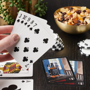 Baraja De Cartas Elegir pintura de Texas de Alfred Fox