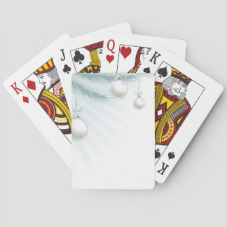 Baraja De Cartas elemento de esquina de árbol de Navidad