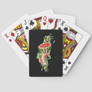 Baraja De Cartas Elementos palestinos tradicionales en el mapa pale