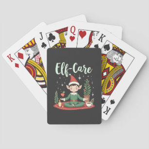 Baraja De Cartas Elf Care Funny Navidades Elf Magmago Self Care