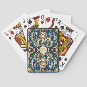 Baraja De Cartas Elfo, Monstruo de Corte de Papel