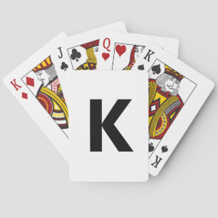 Baraja De Cartas Elige cualquier letra Fuente: Open Sans Condense