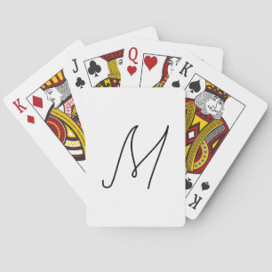 Baraja De Cartas Elige tu propia letra Estilo de fuente: Alexandr