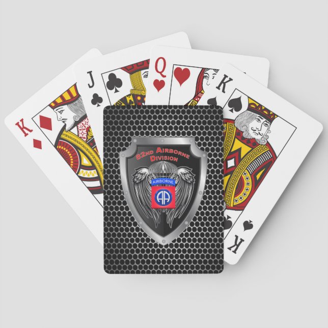 Baraja De Cartas Elite 82ª División Aérea (Reverso)