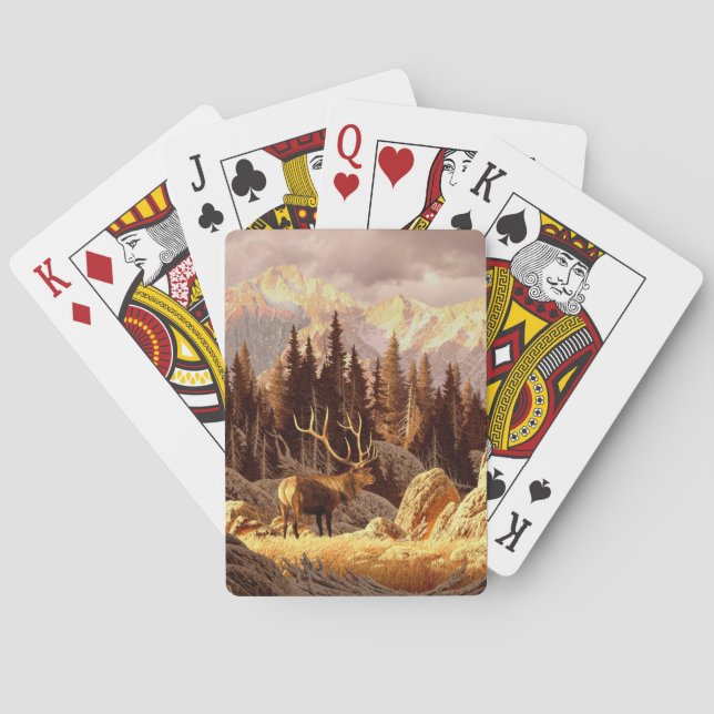 Baraja De Cartas Elk Bull (Reverso)