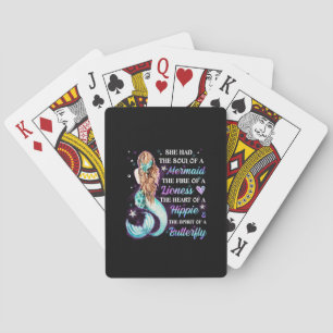 Baraja De Cartas Ella Tiene El Alma De Una Sirena