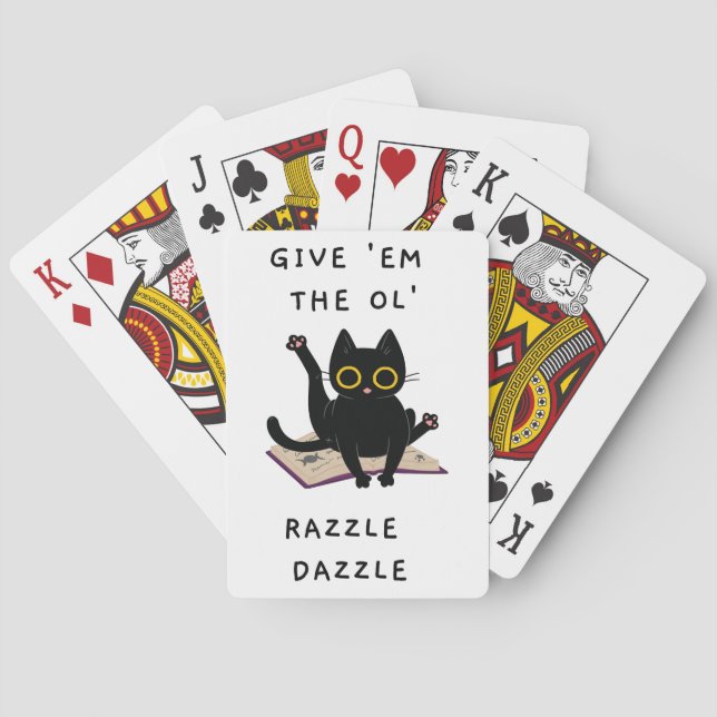 Baraja De Cartas "Em The Ol" Razzle Dazzle (Reverso)
