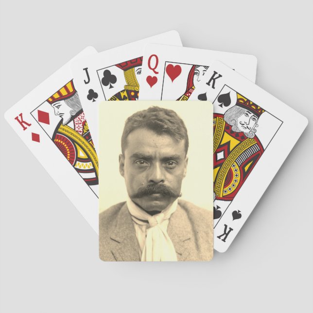 Baraja De Cartas Emiliano Zapata (Reverso)