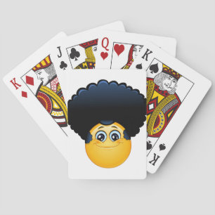 Baraja De Cartas emoji afro