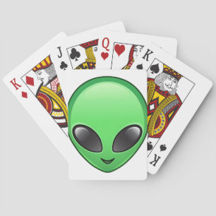 Baraja De Cartas emoji alienígena