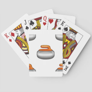 Baraja De Cartas Emoji Curling Stone