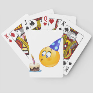 Baraja De Cartas emoji de cumpleaños
