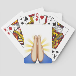 Baraja De Cartas emoji de oración