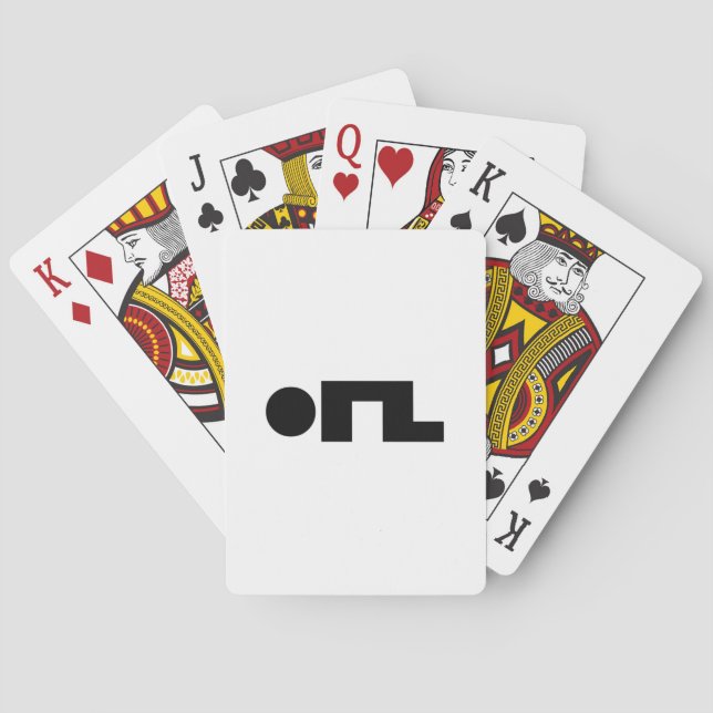 Baraja De Cartas EMOJI ORZ Emoticon Kaomoji (Reverso)