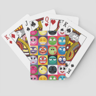 Baraja De Cartas emojis de arte pop